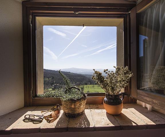 Country House il Ciliegio Tuscany Roccastrada Land View from Property