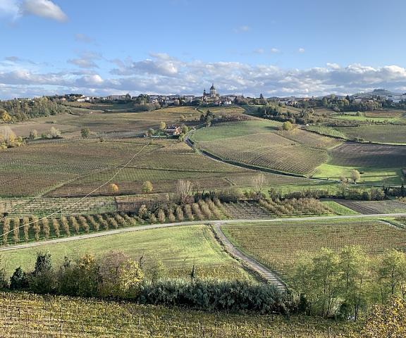 Laficaia Wine Resort Piedmont Mombaruzzo Land View from Property