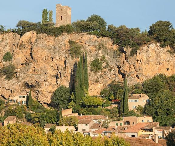Hôtel La Falaise Provence - Alpes - Cote d'Azur Cotignac City View from Property