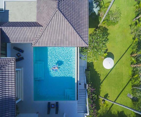 Luxury Private Beachfront Haileng Villa Phuket Wichit Aerial View