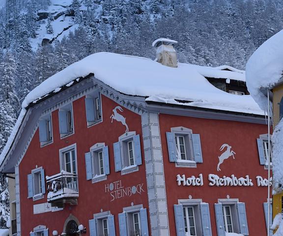 Hotel Steinbock Graubuenden Pontresina Facade