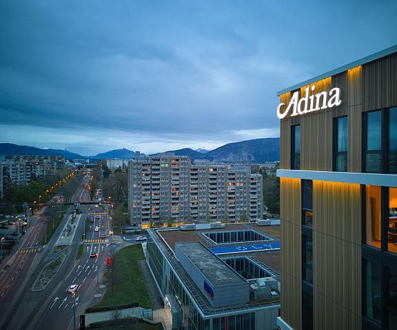 Adina Apartment Hotel Geneva Canton of Geneva Vernier Exterior Detail