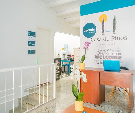 Hotel Casa de Pinos Santander Bucaramanga Reception