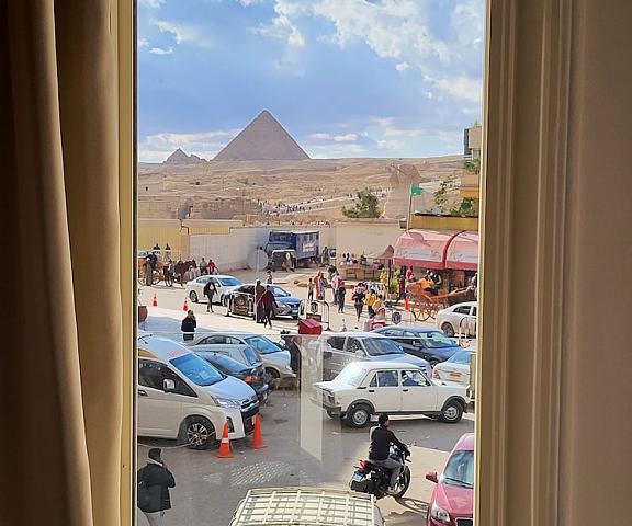 Sky pyramids View Giza Governorate Cairo Exterior Detail