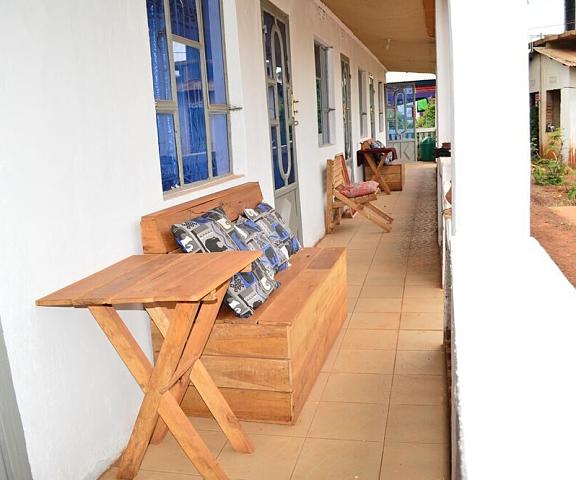 African wagtail hostel null Karatu Porch
