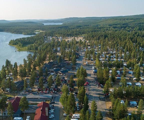 First Camp Ansia Vasterbotten County Lycksele Aerial View