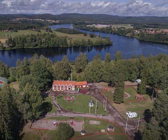 First Camp Mellsta-Borlänge Dalarna County Borlange Aerial View