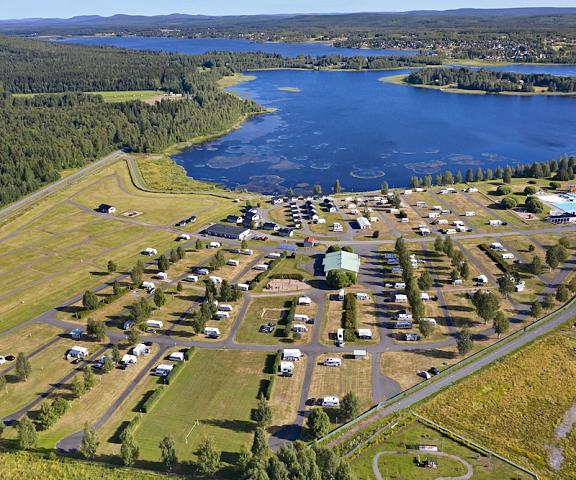 First Camp Björknäs Boden Norrbotten County Boden Aerial View