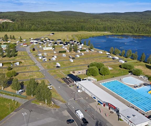 First Camp Björknäs Boden Norrbotten County Boden Aerial View