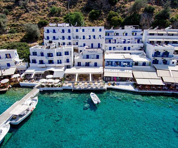 Madares Hotel Crete Island Sfakia Aerial View