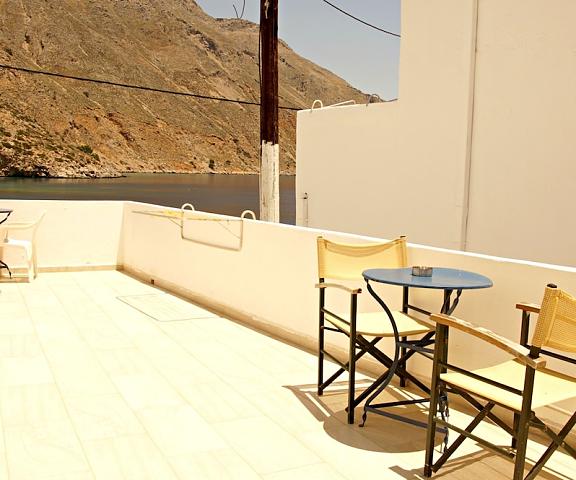 Madares Hotel Crete Island Sfakia Terrace