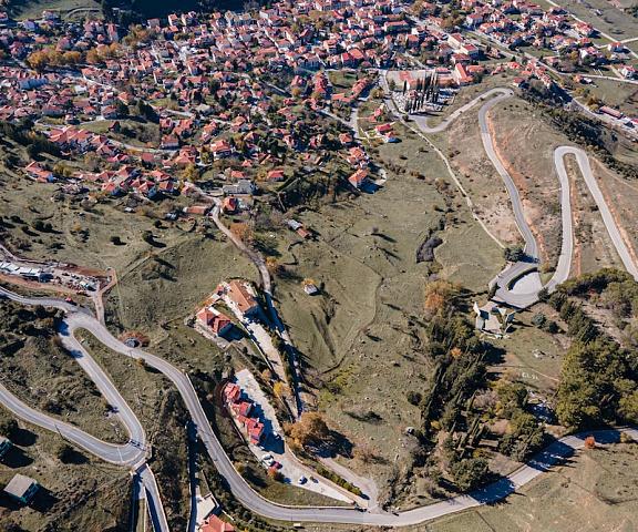 GM Luxury Suites Kalavryta Peloponnese Kalavrita Aerial View