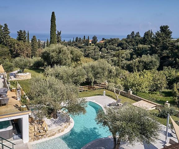 Villa Castelletto Ionian Islands Zakynthos Aerial View