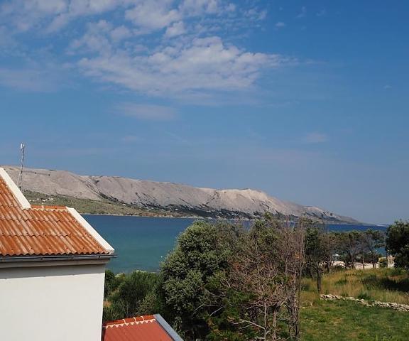 Villa Lotus Zadar-Northern Dalmatia Pag Land View from Property