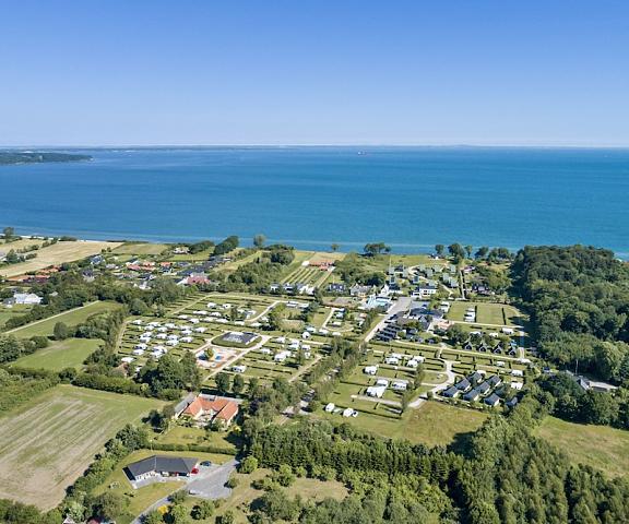 First Camp Skovlund  Lillebælt Syddanmark Middelfart Aerial View