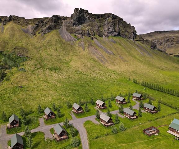 Hörgsland cottages South Iceland Kirkjubaejarklaustur Terrace
