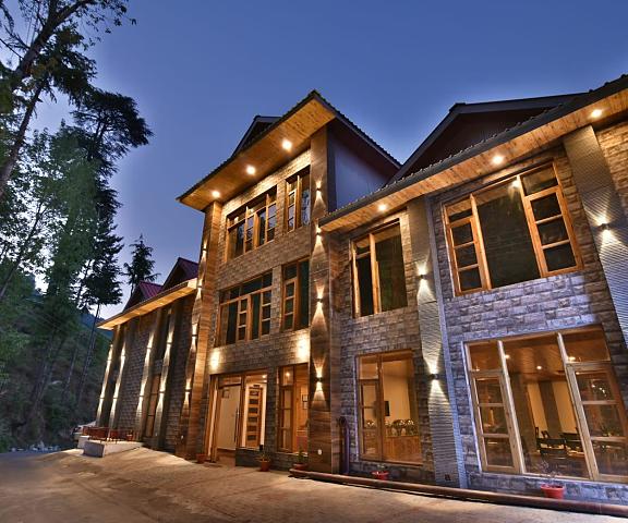 The Bliss Cottages and Apartment villa Himachal Pradesh Manali exterior view
