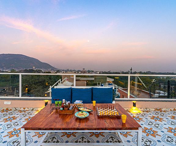 Zostel Bundi Rajasthan Bundi balcony/terrace