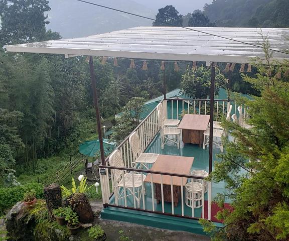 The Nettle and Fern Farmstay Sikkim Pelling garden