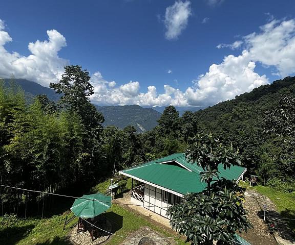 The Nettle and Fern Farmstay Sikkim Pelling view