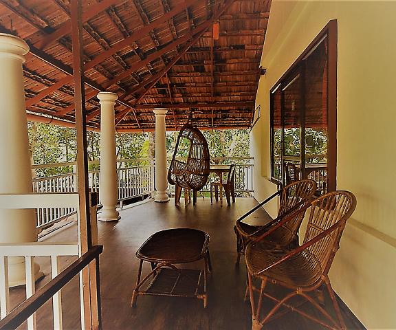 Marari Dreamz Bed and Breakfast Kerala Alleppey balcony/terrace