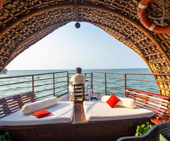Marvel Cruise Kerala Alleppey balcony/terrace