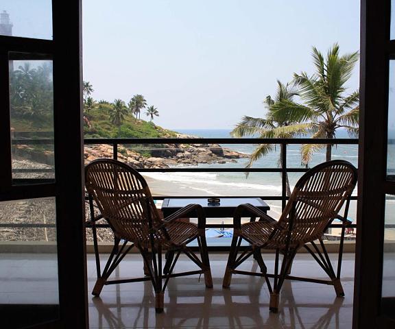 The Ocean Park Beach Resort Kerala Kovalam balcony/terrace