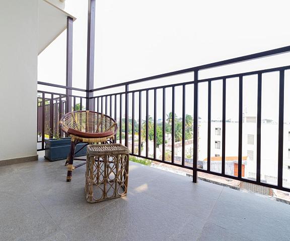 De Fleur Hotel Pondicherry Pondicherry balcony/terrace