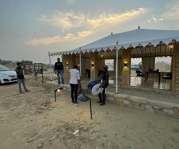 Venture Desert Camp Rajasthan Jaisalmer reception