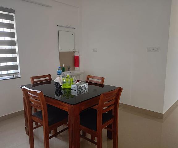 Fully Furnished Apartment 1BHK Kerala Thrissur Standard Balcony