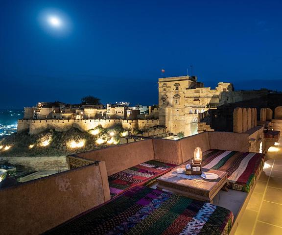 K D PALACE HOTEL  Rajasthan Jaisalmer balcony/terrace