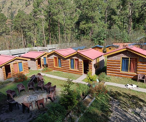 Brick And Wood Huts Himachal Pradesh Kasol Double Room - Accessible