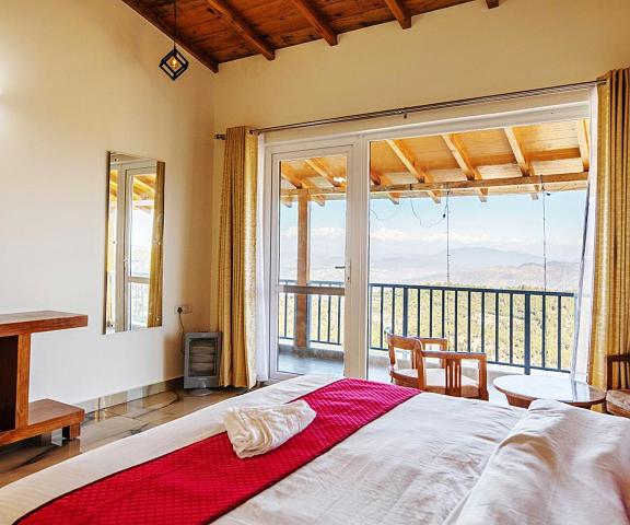Shree Parijat Resort @ Mukteshwar Uttar Pradesh Garhmukteshwar Double Room with Mountain View