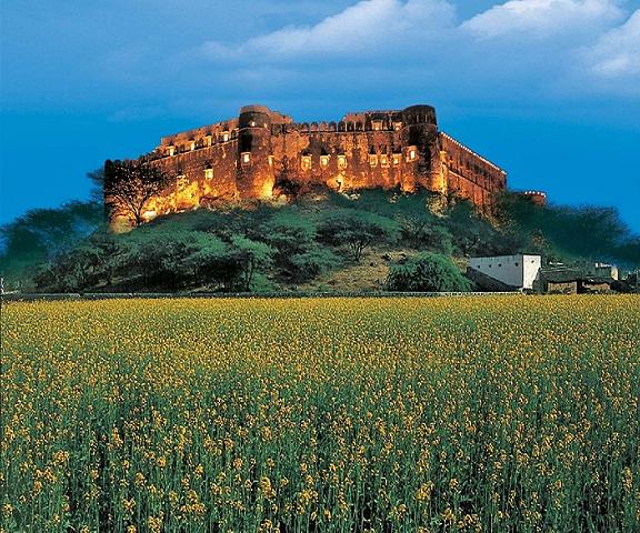 Neemrana Hill Fort Kesroli Rajasthan Alwar Hotel View