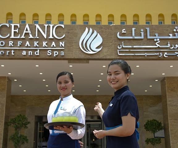Oceanic Khorfakkan Resort And Spa Fujairah Fujairah Entrance