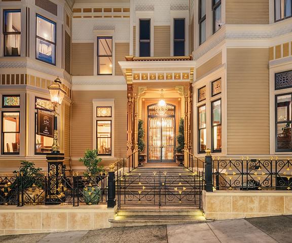 Mansion on Sutter California San Francisco Facade