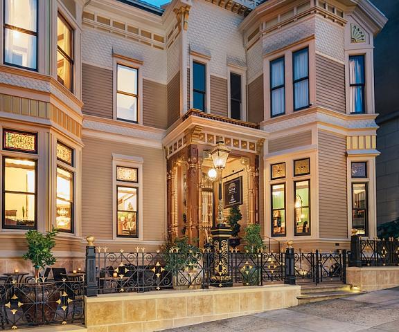 Mansion on Sutter California San Francisco Facade
