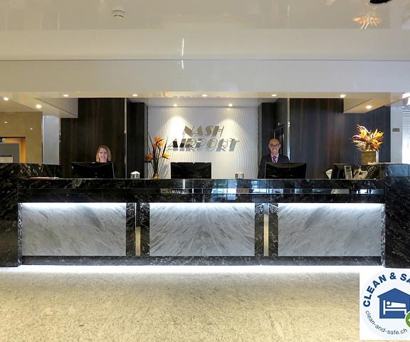 Nash Airport Hotel Canton of Geneva Meyrin Reception