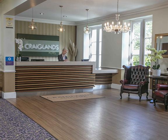 The Craiglands Hotel, Sure Hotel Collection by Best Western England Ilkley Reception