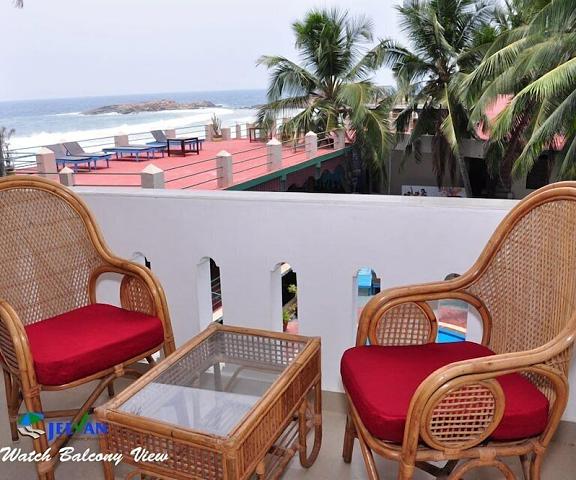 Jeevan Ayurvedic Beach Resort Kerala Kovalam Balcony
