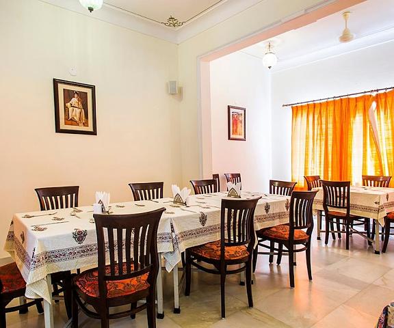 Akshay Niwas Boutique Luxury Hotel Rajasthan Udaipur Dining Area