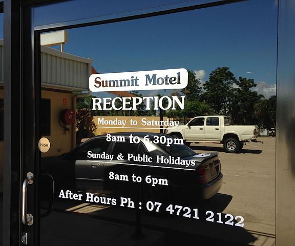 Summit Motel Queensland Townsville Reception Hall