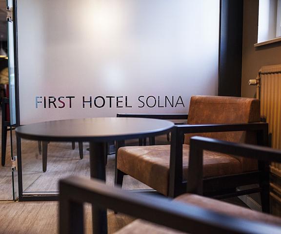 First Hotel Solna Stockholm County Solna Lobby