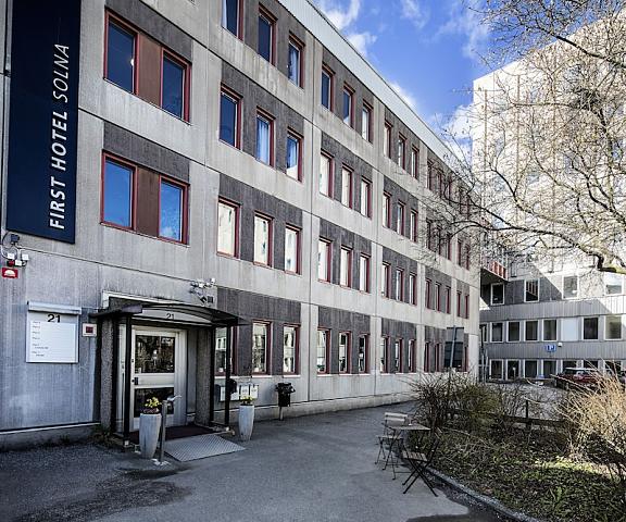First Hotel Solna Stockholm County Solna Entrance