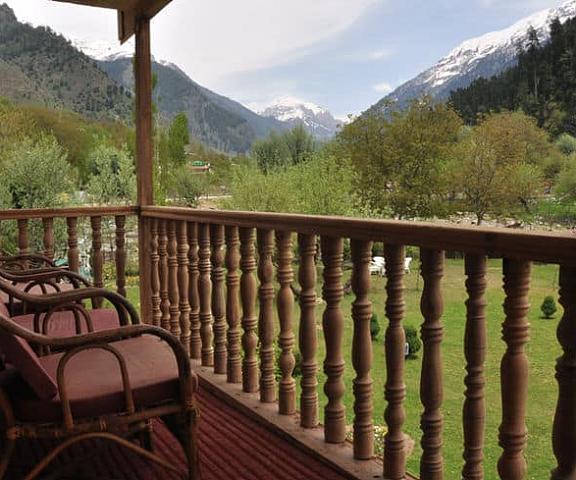 Hotel Pine Spring Jammu and Kashmir Pahalgam View from Balcony