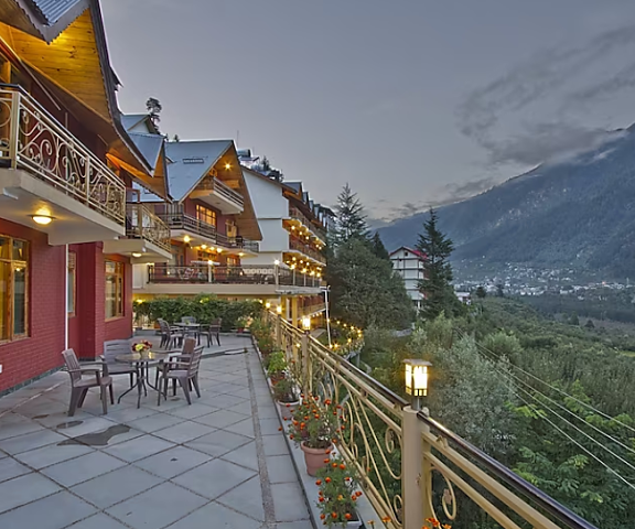 The Holiday Resorts and Cottages Himachal Pradesh Manali View from Property
