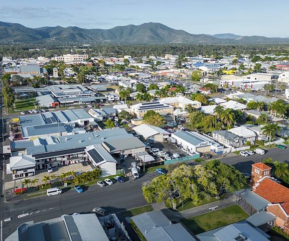 Citywalk Motor Inn Queensland Rockhampton Aerial View