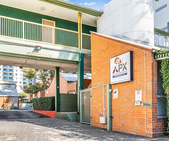 APX Parramatta New South Wales Rosehill Entrance