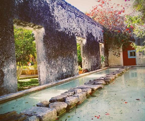 Hacienda Sacnicte Yucatan Izamal Exterior Detail