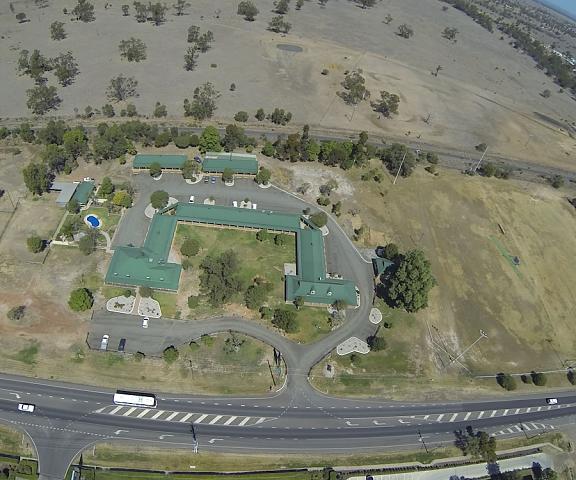 Overlander Homestead Motel Queensland Roma Aerial View